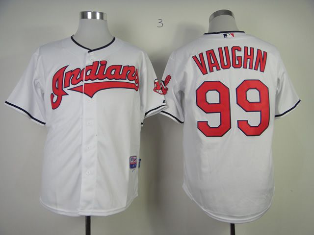Men Cleveland Indians #99 Vaughn White MLB Jerseys->cleveland indians->MLB Jersey